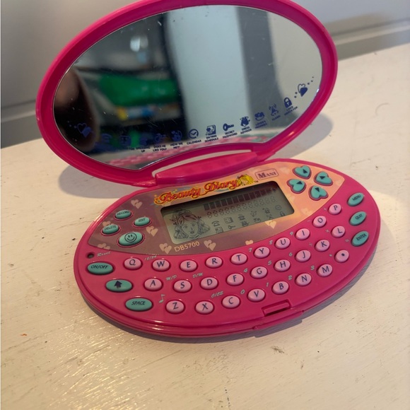 Other - Pink Electronic Diary with Mirror 90s y2k Mani industries Ltd Rare